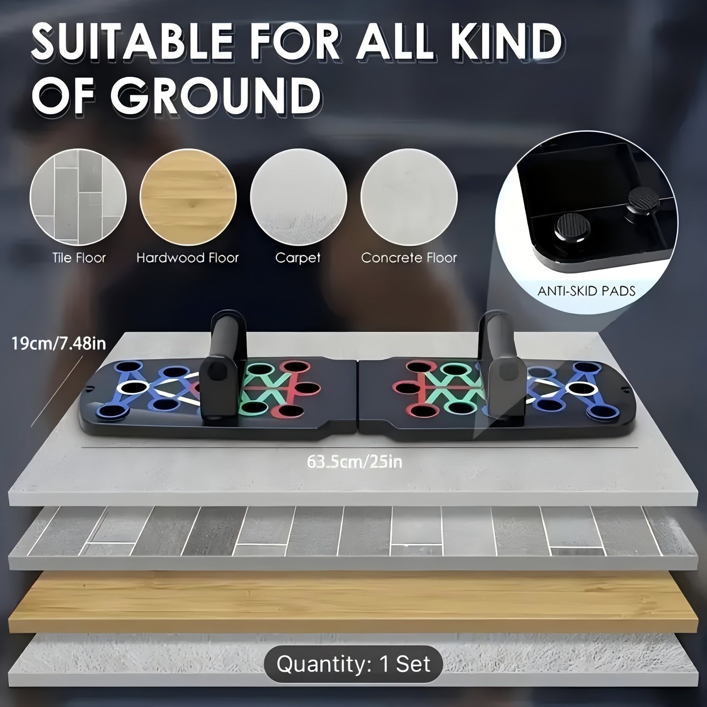 Pushups Multi-function Training Board